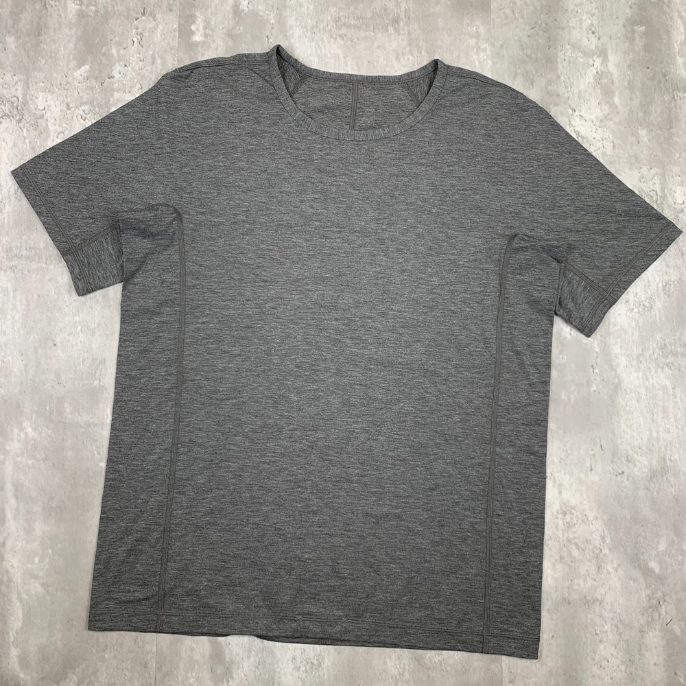 lululemon athletica Gray Short Sleeve Tee